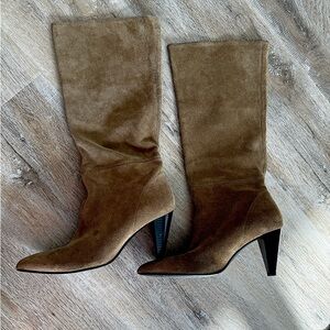 Zara Cowboy Heeled Boots